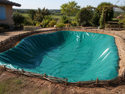 bache pour bassin thuillet